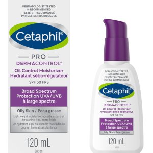 Cetaphil SPF30紫款控油保湿防晒霜120ml 油敏皮专业防护