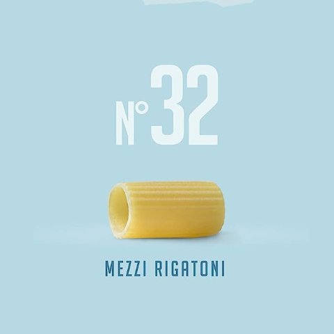 La Molisana Mezzi Rigatoni N.32, 短管纹理面 450g