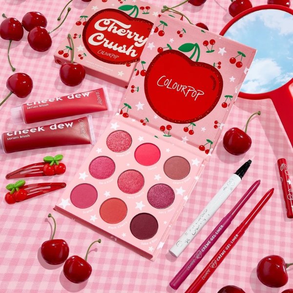 Cherry Go Round - Eye, Cheek & Tool Set