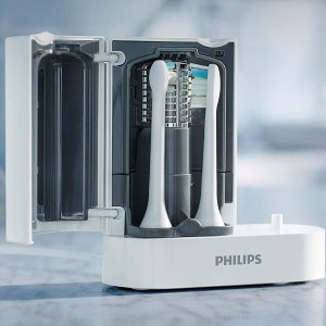 Philips 飞利浦Sonicare UV 消毒&充电器 消灭刷头上的细菌