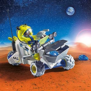 Playmobil 摩比世界 火星探测器玩具套盒 一起去探险呀