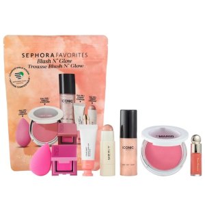 Sephora Favorites腮红套装$56(值$181)含7件腮红定型喷雾等