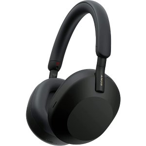 Sony黑色WH-1000XM5 蓝牙降噪耳机