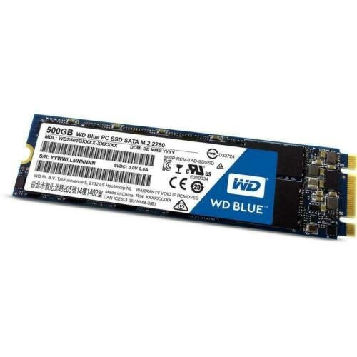 Blue 500GB M.2 2280 SSD 3D Nand PC Solid State Drive SATA IIIS500G2B0B