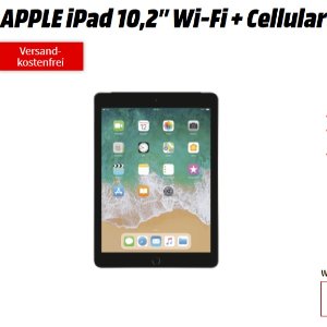 iPad WiFi+4G 2019版  一次性购机费1欧，送一年Apple TV+