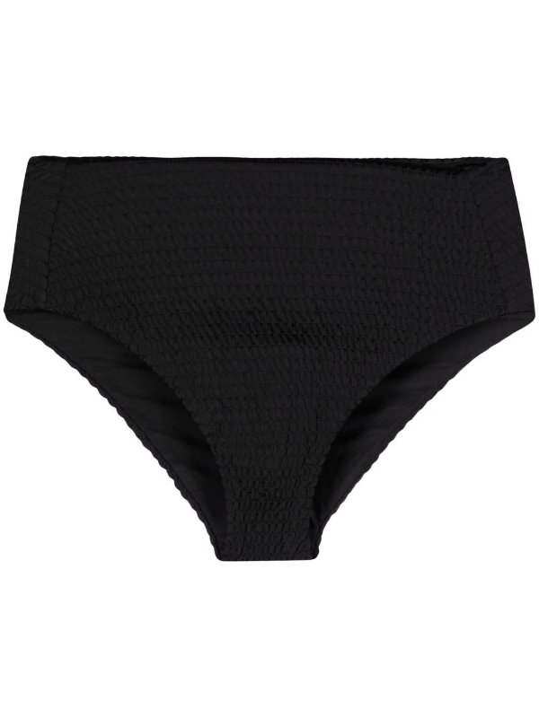 ruched-detail bikini 短裤