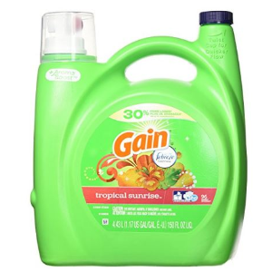 Gain Liquid 洗衣液 热带日出香型, 4.43 L