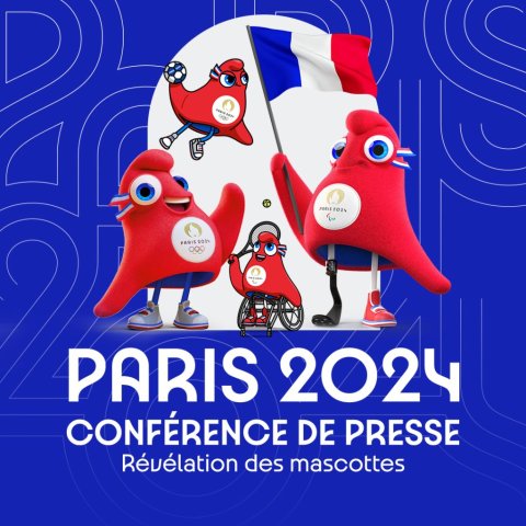 €15起收钥匙扣 €8收徽章2024 巴黎奥运会吉祥物开售！毛绒玩偶、托特包、卫衣T恤都有