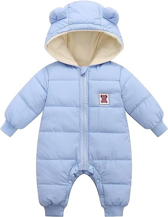 婴儿连体保暖外套