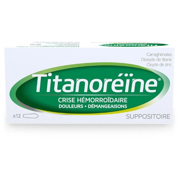 Titanoreine 痔疮栓 12颗