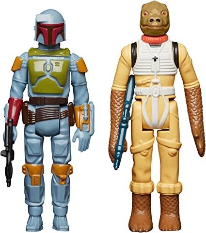 Star Wars Retro Collection Special Bounty Hunters 2-Pack Boba Fett & Bossk Toys 3.75-Inch人偶 