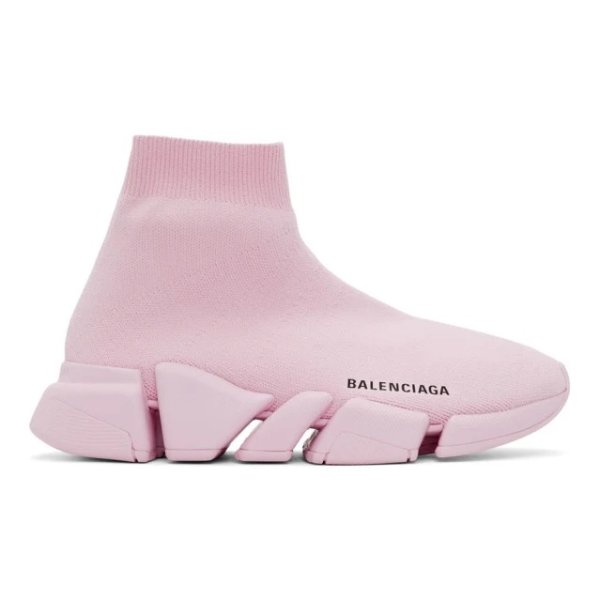 粉色袜子鞋
