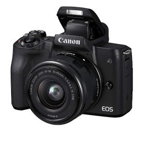 Canon EOS M50 无反相机 + 15-45mm f/3.5-6.3 IS STM 镜头套装