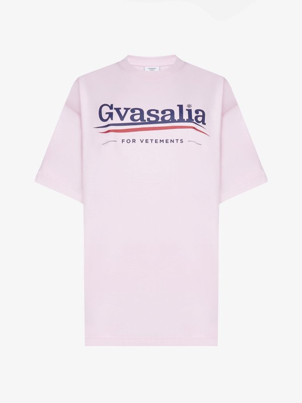 Gvasalia T恤 粉色