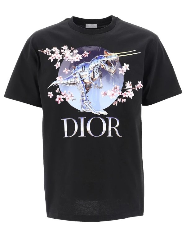 Dior X Sorayama 合作款恐龙TEE