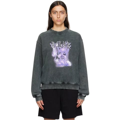 We11done灰色小恶魔卫衣