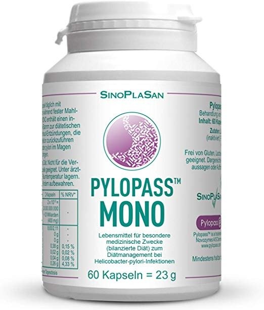 Pylopass MONO 乳酸菌胶囊 200mg装