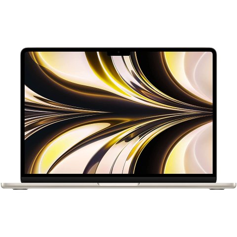 €1499收绝美星光色新版刘海款MacBook Air M2芯片 8GB RAM+256 GB SSD