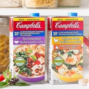 白菜价：Campbell's 金宝汤浓缩肉汤 牛肉汤|鸡汤|蘑菇汤等 快手煮面汤底