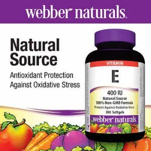 Webber300粒超大瓶维生素E 400iu