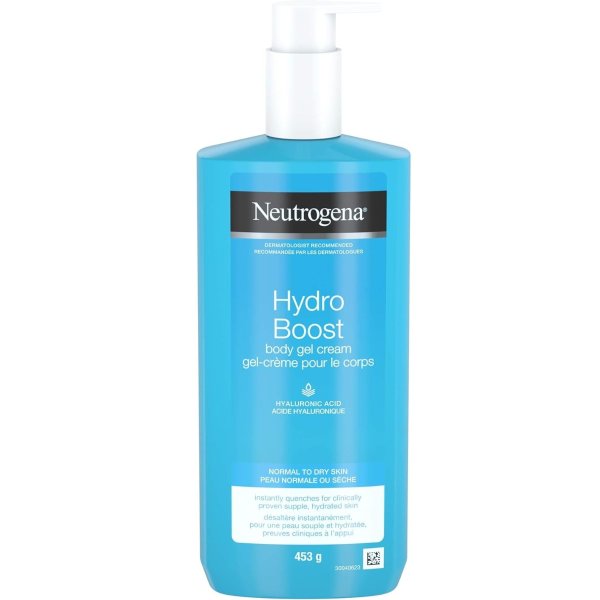 Neutrogena Hydro Boost水润凝胶身体乳霜和保湿霜 453g