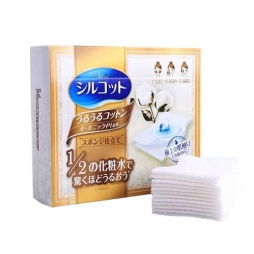 日本Unicharm 尤妮佳 1/2省水化妆棉 卸妆棉