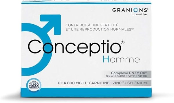 Conceptio 男性生育食品补充剂 1个月量