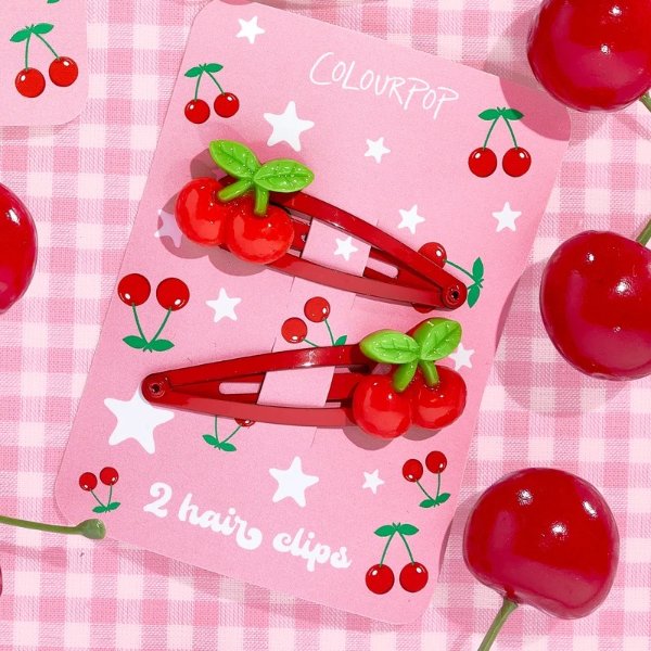 Cherry Sweet Hair Clips - 发夹