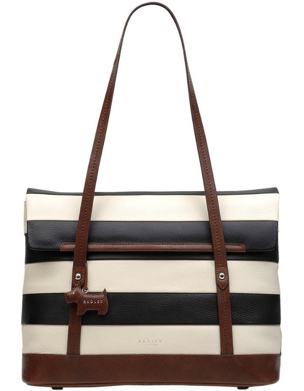 Radley babington stripe on sale bag