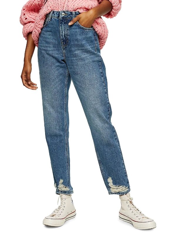 Mom Jeans 牛仔裤