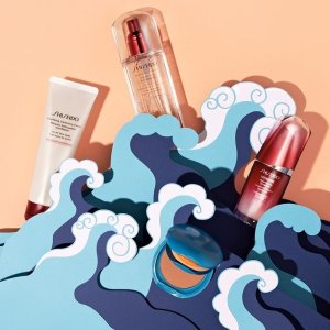 法国打折季2022：Shiseido 官网大促 速收红腰子精华、超值美妆盒等