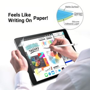ZOEGAA iPad 屏保膜/纸膜2片装6.5折   如纸质般书写感