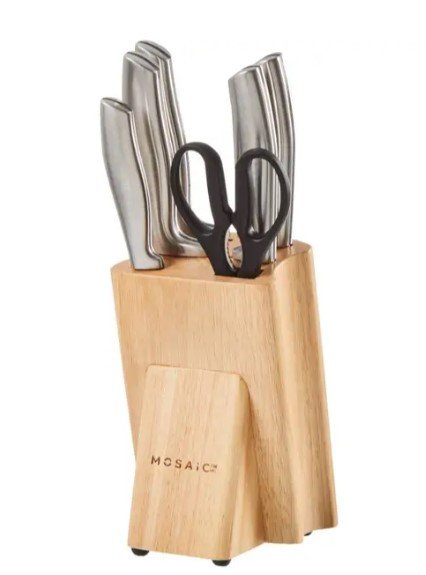 MOSAIC 菜刀套装（带刀座） - 7 件套