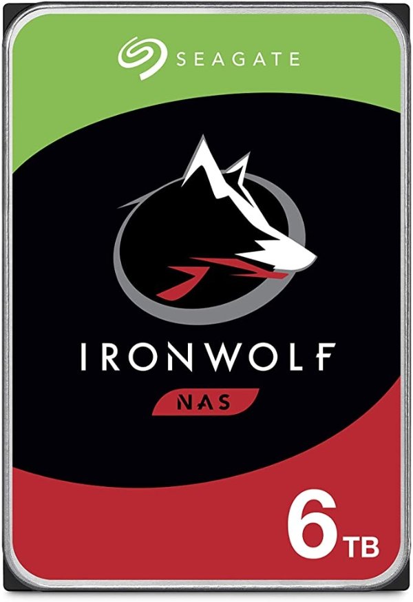 Seagate IronWolf 6TB NAS Internal Hard Drive HDD 