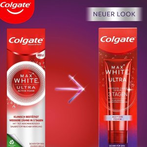 Prime Day：Colgate高露洁 Max White Ultra Active牙膏 升级版更加美白