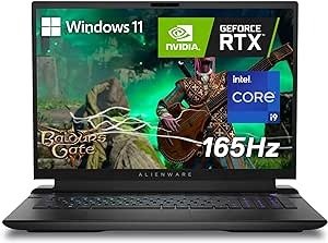 M18 R2 - 18寸, Intel Core i9-14900HX, RTX 4080 12 GB GDDR6, 32GB DDR5 RAM, 1TB SSD, QHD+ 165Hz 3ms