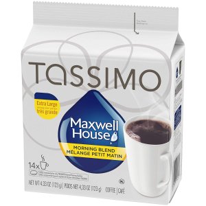 Tassime Maxwell House 咖啡胶囊16个装 香浓开启每一天