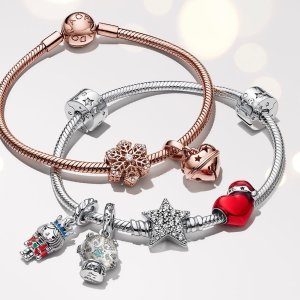 Pandora Canada 国庆节大促开启 珍珠银手链$50 招财串珠$42
