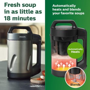 Philips 飞利浦 Viva 多功能制汤机 18分钟内煲出美味的热汤