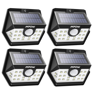 闪购：新一代 Mpow 20 LED太阳能防水感应灯（4个装）