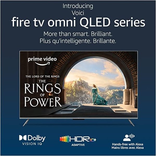 Fire TV 75" Omni QLED 4K 智能电视