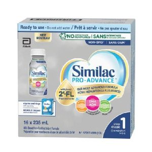 史低价：Similac Pro-Advance 宝宝液奶 235毫升16个装