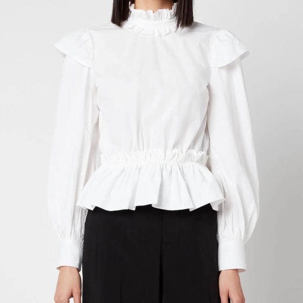 Women's Cotton白衬衣