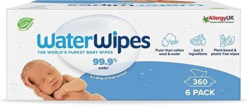 WaterWipes 宝宝湿纸巾6盒 