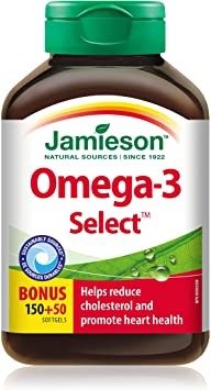 Jamieson Omega-3 Select 鱼油200粒