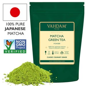 Vahdam 抹茶粉 来自日本宇治地区的正宗抹茶