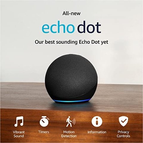 Echo Dot 智能音箱(5代, 2022款) 