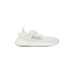 Yeezy蹲补货350 纯白椰子鞋