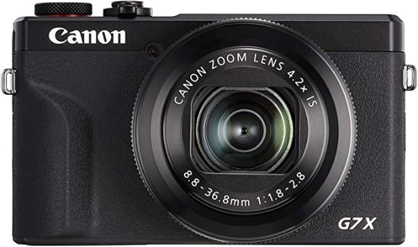 PowerShot G7X Mark III Digital Camera , Black (G7XIIIBK)
