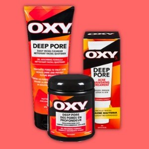 Oxy 水杨酸祛痘控油棉片 90片装 适合油痘肌 局部擦拭